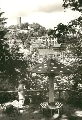 AK / Ansichtskarte Lobenstein_Bad Teilansichten Burgturm Lobenstein_Bad