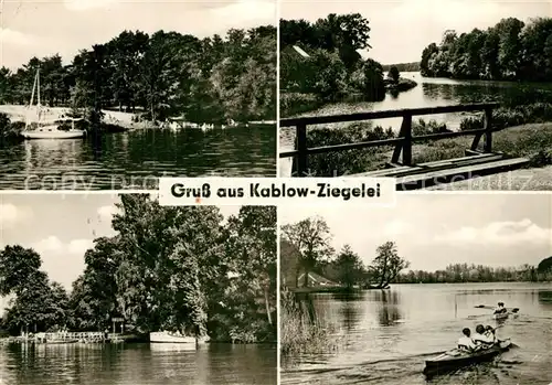 AK / Ansichtskarte Kablow_Ziegelei Seepartien Kablow_Ziegelei