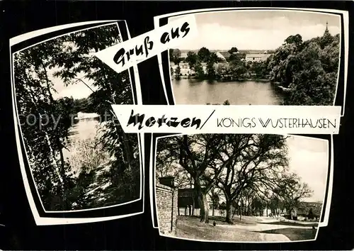 AK / Ansichtskarte Motzen_Mittenwalde_Mark Teilansichten Motzen_Mittenwalde_Mark