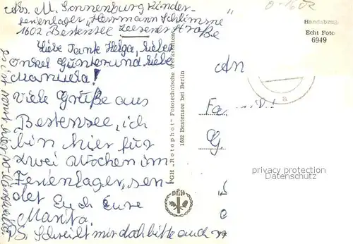 AK / Ansichtskarte Bestensee Teilansichten Seepartien Bestensee