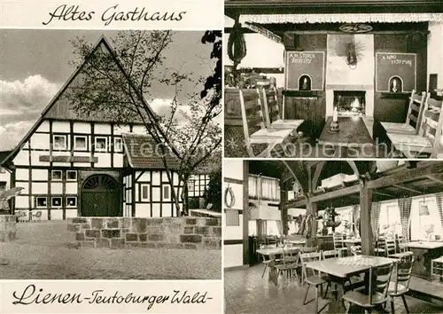 AK / Ansichtskarte Lienen_Westfalen Restaurant Altes Gasthaus Gaststube Lienen_Westfalen