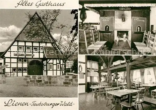 AK / Ansichtskarte Lienen_Westfalen Restaurant Altes Gasthaus Gaststube Lienen_Westfalen