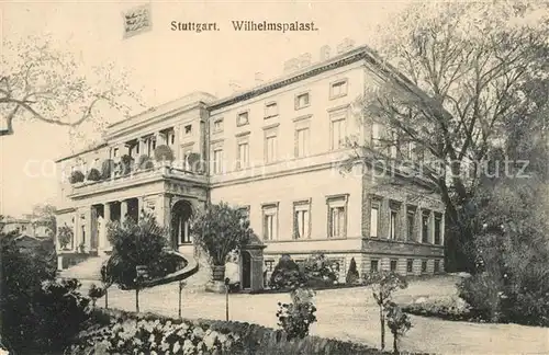 AK / Ansichtskarte Stuttgart Wilhelmspalast Stuttgart