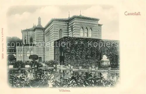 AK / Ansichtskarte Cannstatt_Bad Schloss Wilhelma Cannstatt_Bad