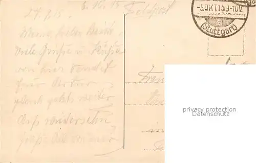 AK / Ansichtskarte Stuttgart Panorama Blick von der neuen Weinsteige Stuttgart