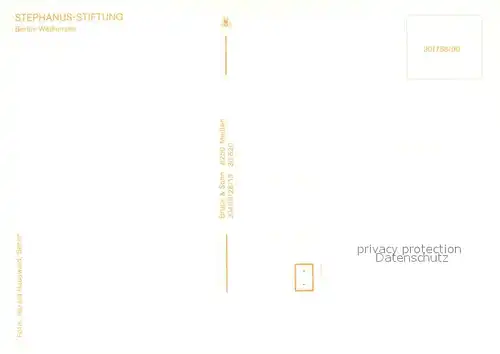 AK / Ansichtskarte Weissensee_Berlin Stephanus Stiftung Weissensee Berlin