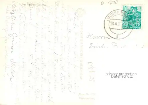 AK / Ansichtskarte Luckenwalde Platz der Jugend Luckenwalde