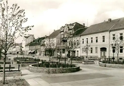 AK / Ansichtskarte Luckenwalde Fussgaengerboulevard Ernst Thaelmann Strasse Luckenwalde
