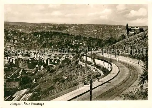 AK / Ansichtskarte Stuttgart Neue Weinsteige Stuttgart