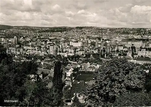 AK / Ansichtskarte Stuttgart Stadtpanorama Stuttgart