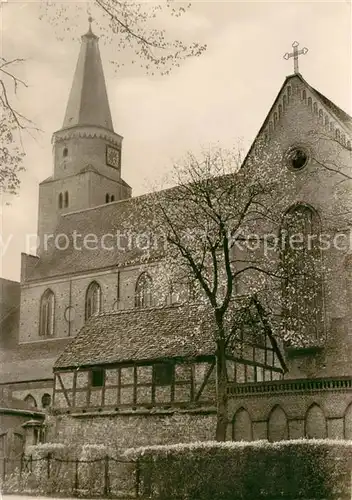 AK / Ansichtskarte Brandenburg_Havel Dom Brandenburg Havel