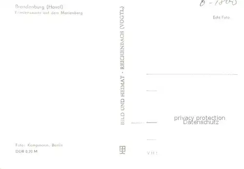 AK / Ansichtskarte Brandenburg_Havel Friedenswarte auf dem Marienberg Brandenburg Havel