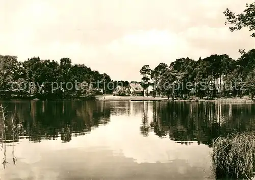 AK / Ansichtskarte Lehnin Partie am Gohlitzsee Lehnin