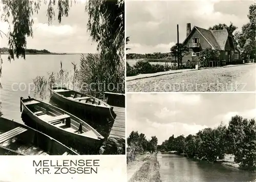 AK / Ansichtskarte Mellensee Partie am See Kanal Mellensee