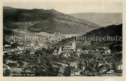 AK / Ansichtskarte Gernsbach Schloss Panorama  Gernsbach