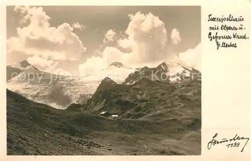 AK / Ansichtskarte Tuxerjochhaus Olperer Gefrorner Wand Tuxerjochhaus