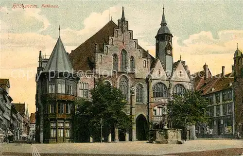 AK / Ansichtskarte Hildesheim Rathaus Hildesheim