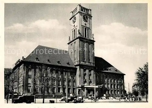 AK / Ansichtskarte Berlin Westberliner Rathaus mit Turm der Freiheitsglocke Berlin