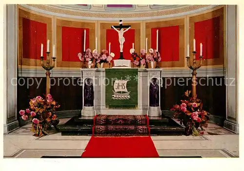 AK / Ansichtskarte Nikolskoe_Berlin Ausflueglerkirche St Peter und Paul Altar Chor Nikolskoe Berlin