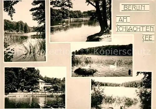 AK / Ansichtskarte Berlin Partien am Schlachtensee Berlin