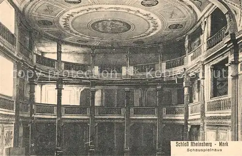 AK / Ansichtskarte Rheinsberg Schloss Schauspielhaus Rheinsberg