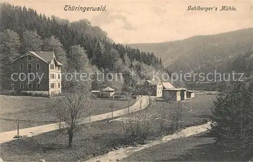 AK / Ansichtskarte Gehlberg Gehlberger s Muehle Thueringerwald Gehlberg