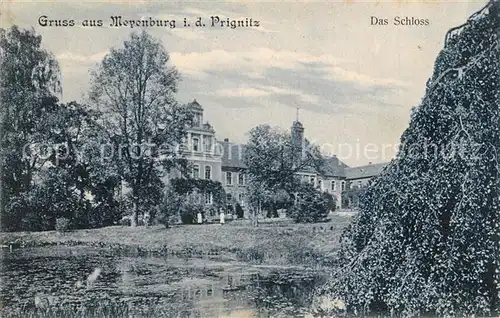 AK / Ansichtskarte Meyenburg_Prignitz Schloss Meyenburg Prignitz