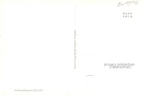 AK / Ansichtskarte Kyritz_Brandenburg Inselrestaurant Untersee Insel Uferpartie am See Schwaene Kyritz Brandenburg