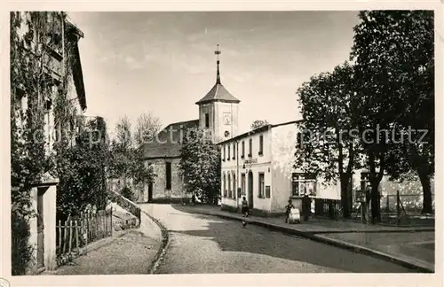AK / Ansichtskarte Flecken_Zechlin Kulturhaus und Kirche Flecken_Zechlin