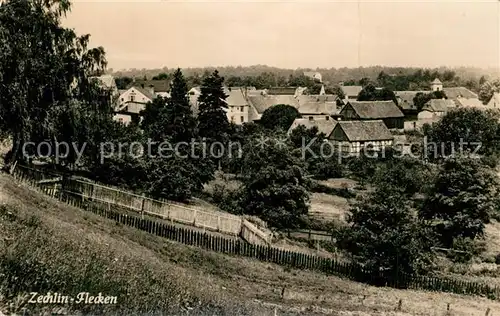 AK / Ansichtskarte Zechlin_Flecken Teilansicht Zechlin_Flecken