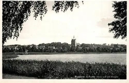 AK / Ansichtskarte Alt_Ruppin_Brandenburg Uferpartie am Ruppiner See Ruppiner Schweiz Alt_Ruppin_Brandenburg