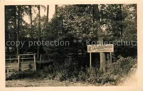 AK / Ansichtskarte Alt_Ruppin_Brandenburg Waldschenke Stendenitz Ruppiner Schweiz Alt_Ruppin_Brandenburg