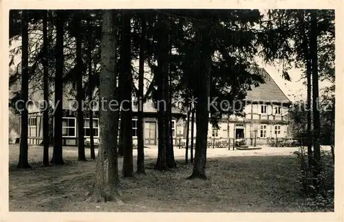 AK / Ansichtskarte Steinberge Gasthaus Logierhaus am Giehmsee Handabzug Steinberge