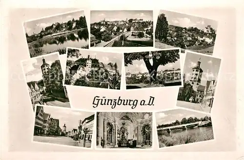 AK / Ansichtskarte Guenzburg Stadtansichten Guenzburg