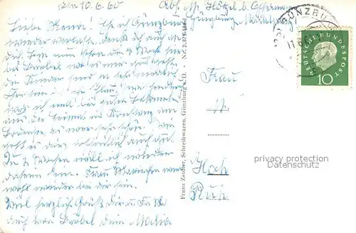 AK / Ansichtskarte Guenzburg Stadtansichten Guenzburg