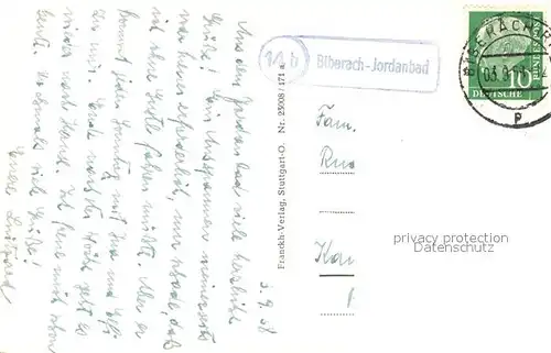 AK / Ansichtskarte Jordanbad Rosenanlage Jordanbad