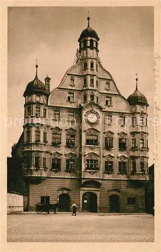 AK / Ansichtskarte Memmingen Rathaus Memmingen