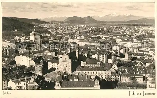 AK / Ansichtskarte Ljubljana_Laibach Panorama 