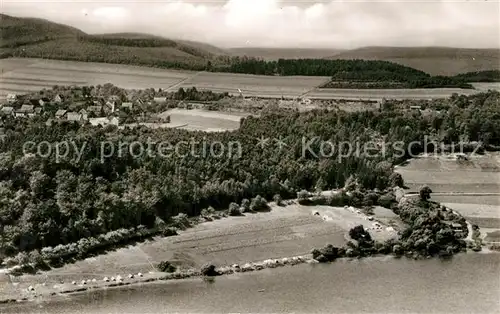 AK / Ansichtskarte Bringhausen Fliegeraufnahme Edersee Bringhausen