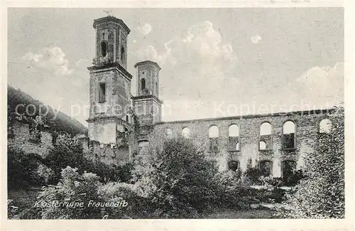 AK / Ansichtskarte Frauenalb Klosterruine Frauenalb