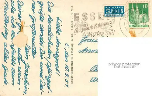 AK / Ansichtskarte Essen_Ruhr Grugapark Essen_Ruhr