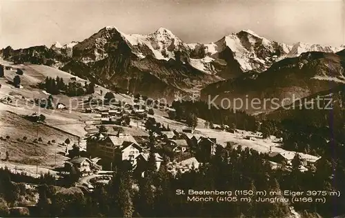 AK / Ansichtskarte Beatenberg Eiger Moench Jungfrau Beatenberg