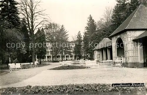 AK / Ansichtskarte Kreischa Sanatorium Kreischa