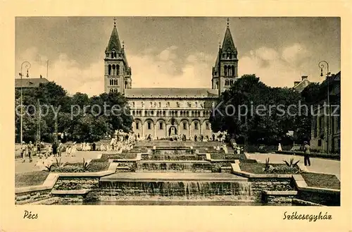 AK / Ansichtskarte Pecs Szekesegyhaz Pecs