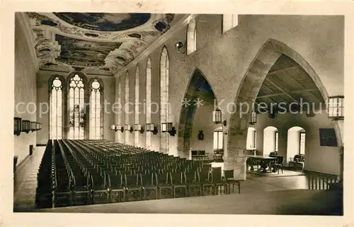 AK / Ansichtskarte Saalfeld_Saale Festsaal ehemaliges Franziskaner Kloster Saalfeld_Saale