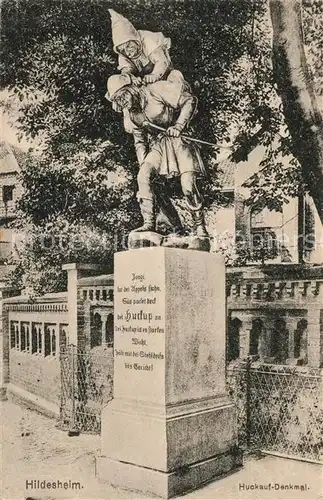 AK / Ansichtskarte Hildesheim Huckauf Denkmal Hildesheim