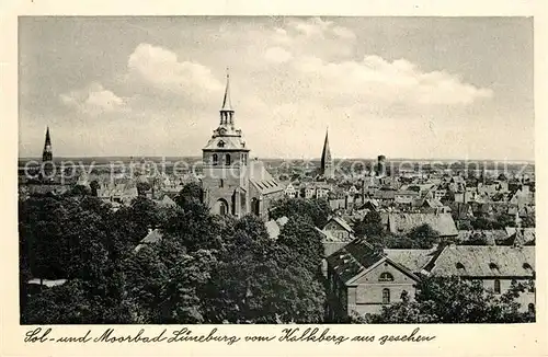 AK / Ansichtskarte Lueneburg Kirche Stadtpanorama Lueneburg