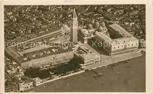 AK / Ansichtskarte Venezia_Venedig Fliegeraufnahme Venezia Venedig