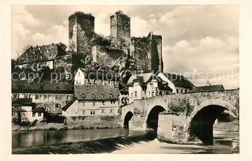 AK / Ansichtskarte Lahntal Burg Runkel Lahntal