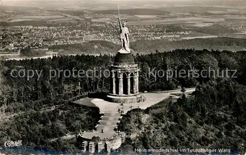 AK / Ansichtskarte Hermannsdenkmal Panorama Hermannsdenkmal